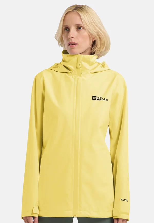 TRAILTIME 2L JKT W - Outdoor jacket - lemon ice