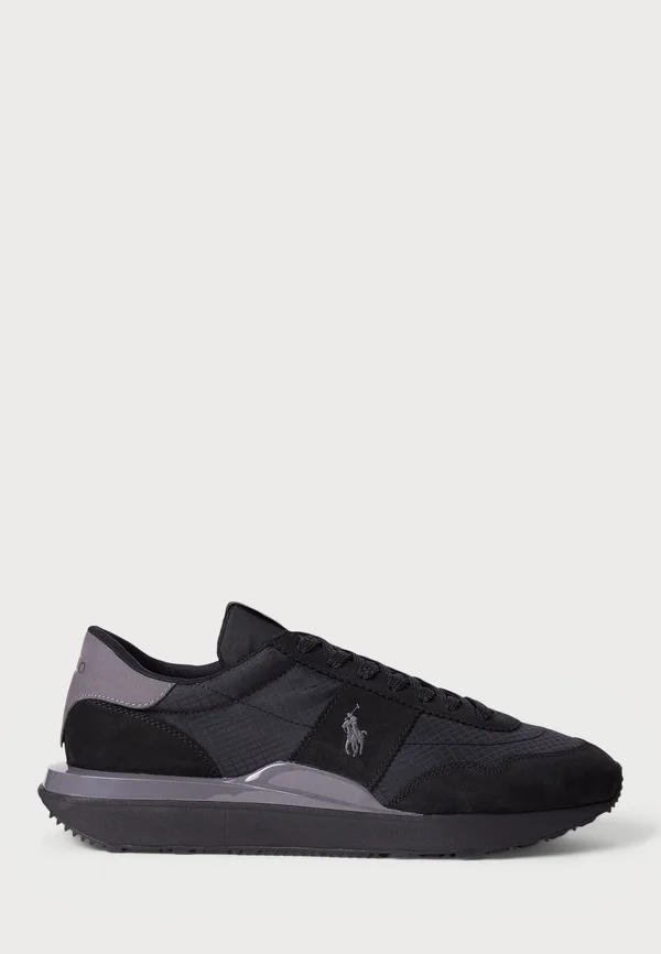 TRAIN 89 NUBUCK & OXFORD SNEAKER UNISEX - Trainers - black/grey