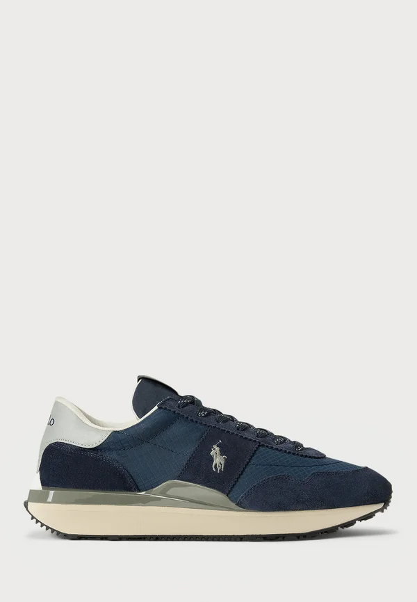 TRAIN 89 SUEDE & OXFORD SNEAKER UNISEX - Trainers - hunter navy