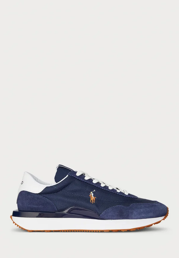 TRAIN 89 SUEDE & OXFORD SNEAKER UNISEX - Trainers - navy