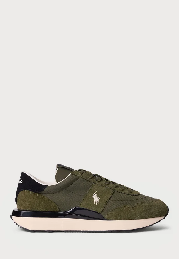 TRAIN 89 SUEDE & OXFORD SNEAKER UNISEX - Trainers - tonal olive