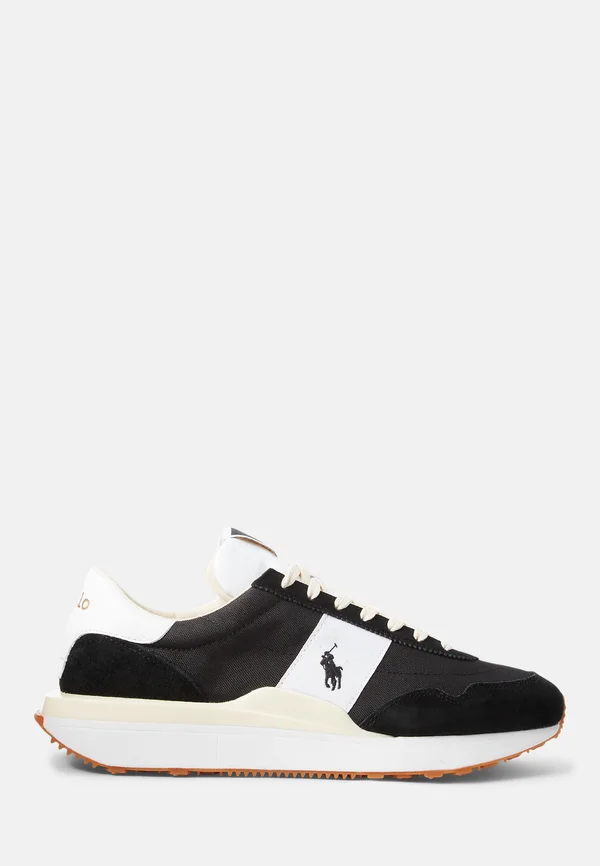 TRAIN 89 SUEDE AND OXFORD TRAINER - Trainers - black/white