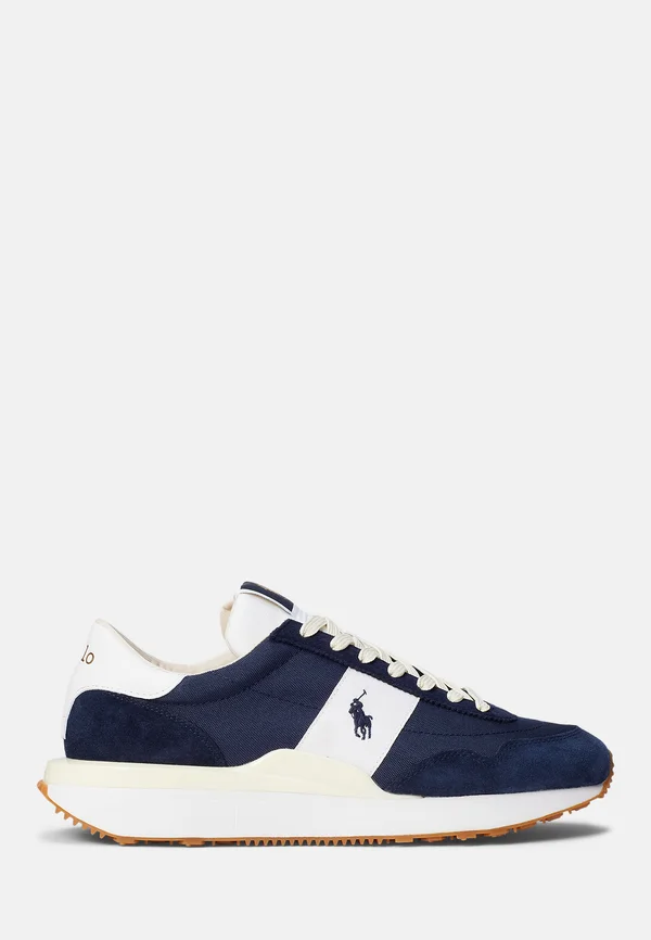 TRAIN 89 SUEDE AND OXFORD TRAINER - Trainers - hunter navy/white