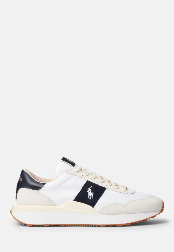 TRAIN 89 SUEDE AND OXFORD TRAINER - Trainers - white/newport navy