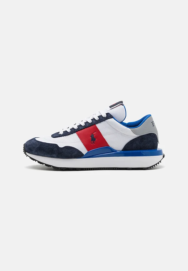 TRAIN 89 TOP LACE UNISEX - Trainers - white/hunter navy/red