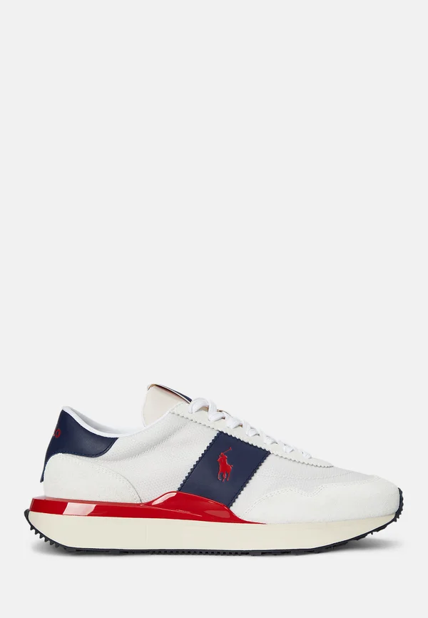 TRAIN 89 TOP LACE UNISEX - Trainers - white/navy/red