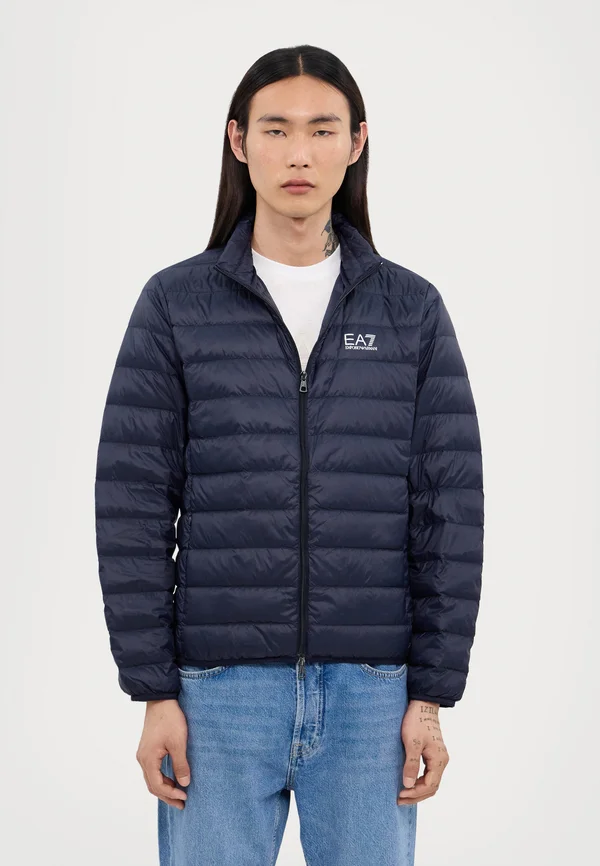 TRAIN CORE JACKET - Down jacket - armani blue