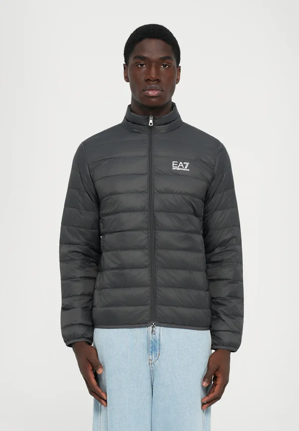 TRAIN CORE JACKET - Down jacket - asphalt