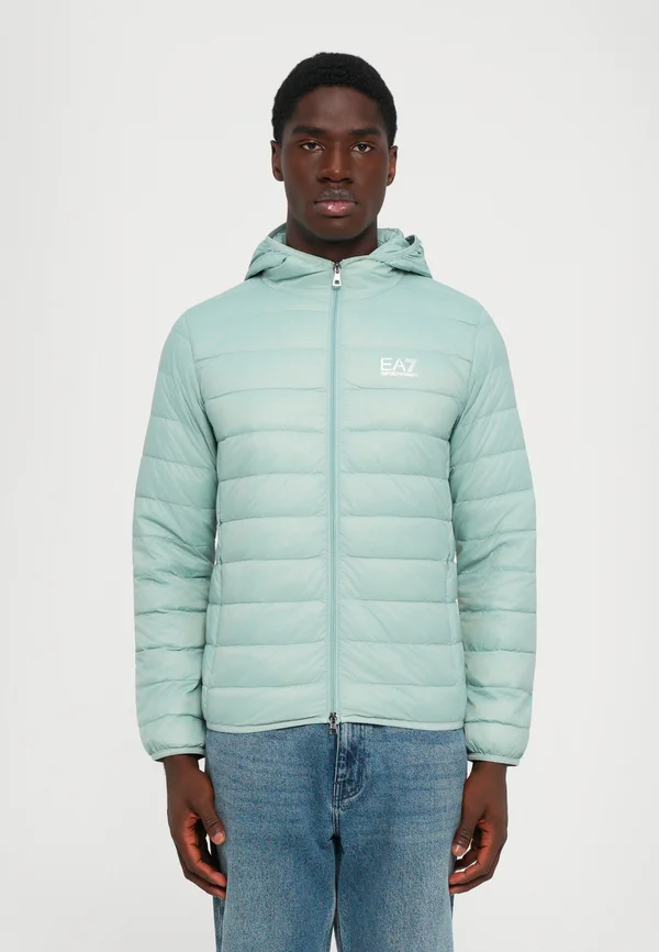 TRAIN CORE LIGHT JACKET - Down jacket - blue surf