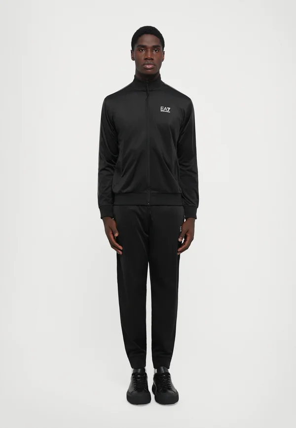 TRAIN LINES SET - Tracksuit - black