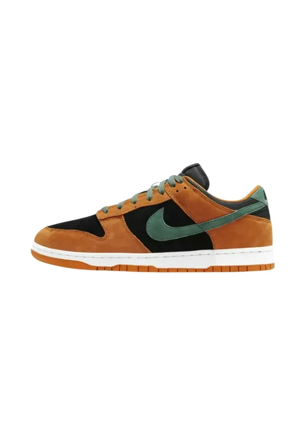 Trainers - black orange dark green