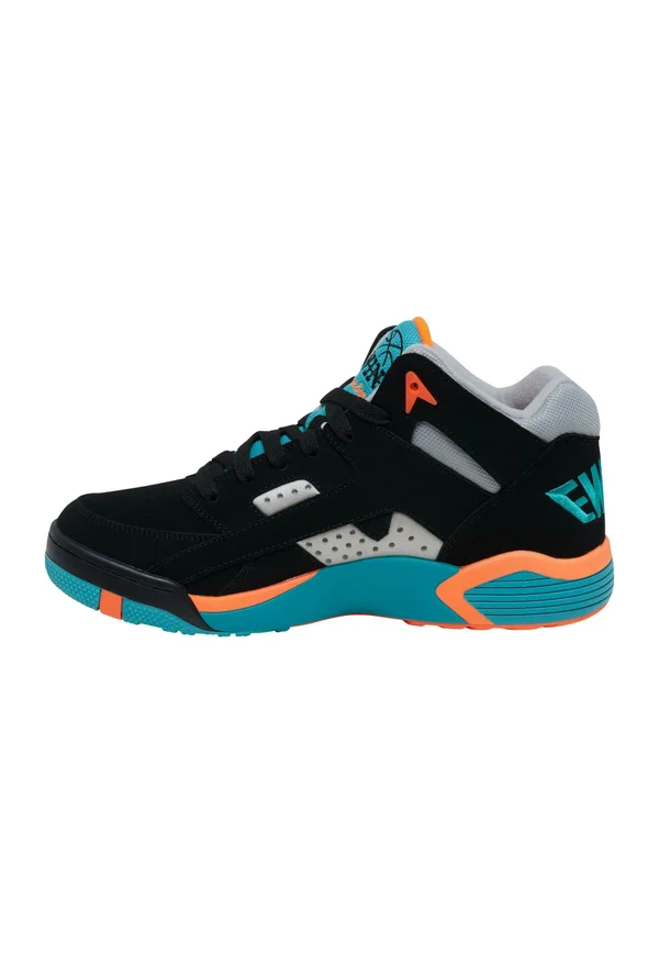 Trainers - black teal orange
