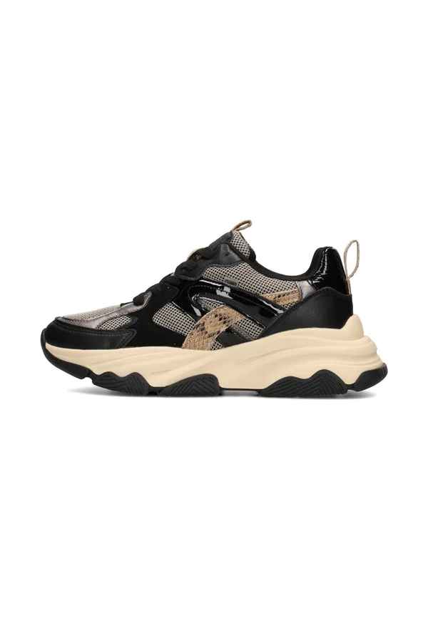 Trainers - black with beige combination