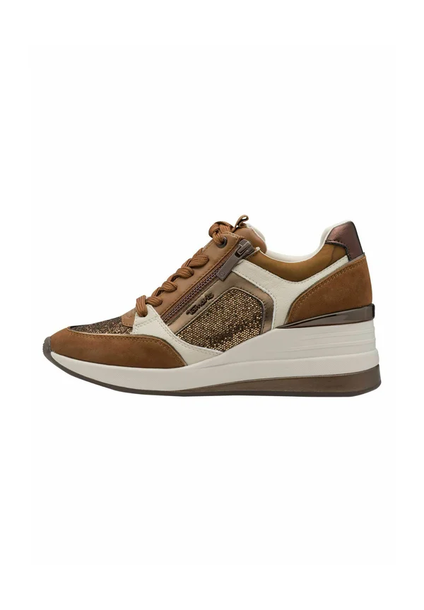 Trainers - cognac comb