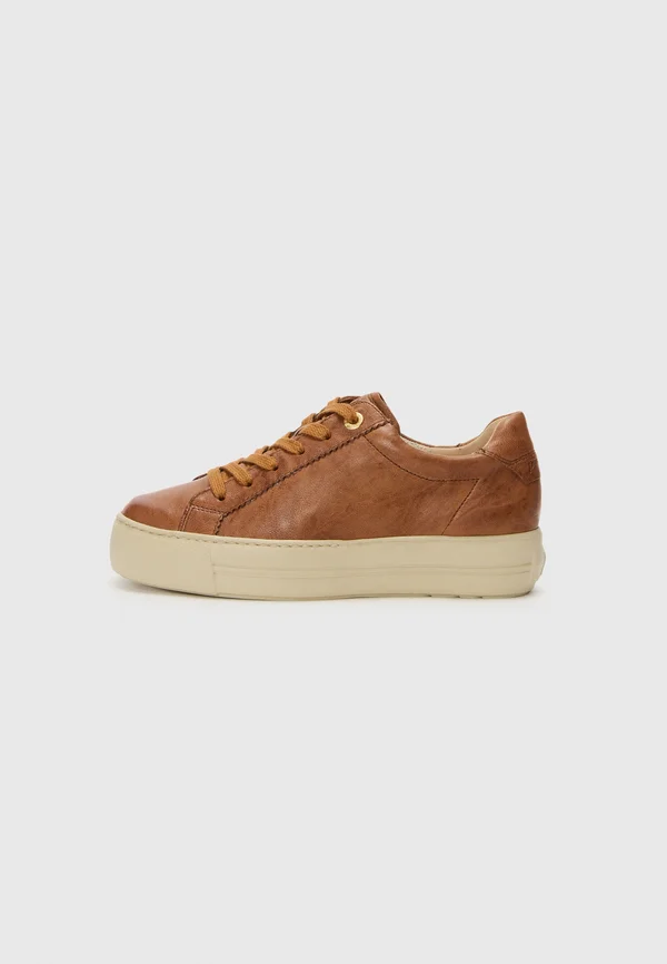 Trainers - cognac