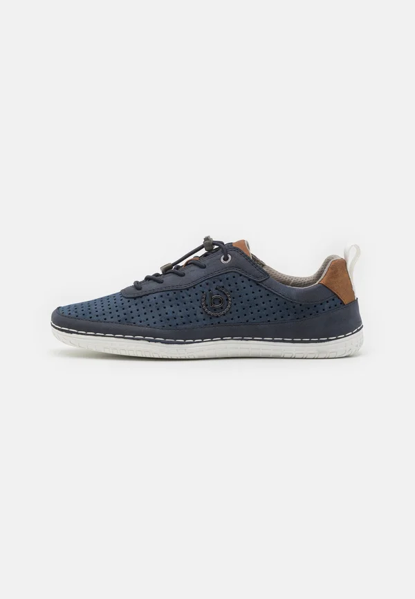 Trainers - dark blue/cognac