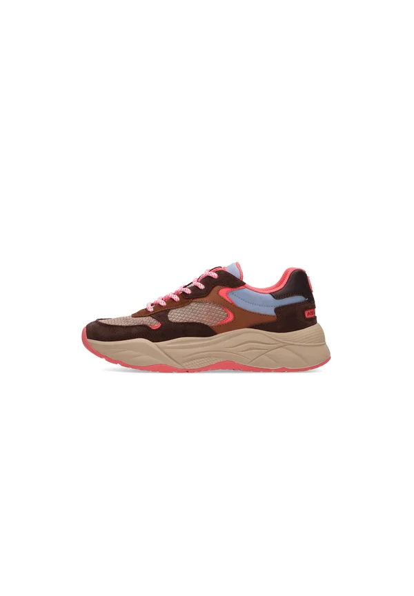 Trainers - dark brown multi