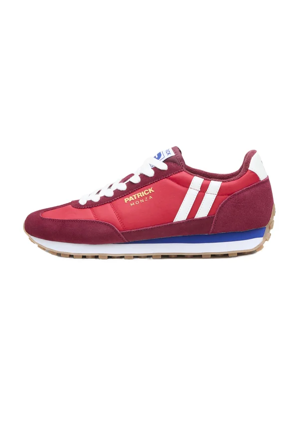 Trainers - dark red red white