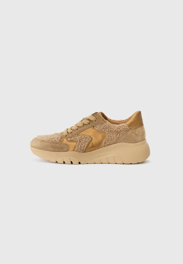 Trainers - gold-coloured/beige