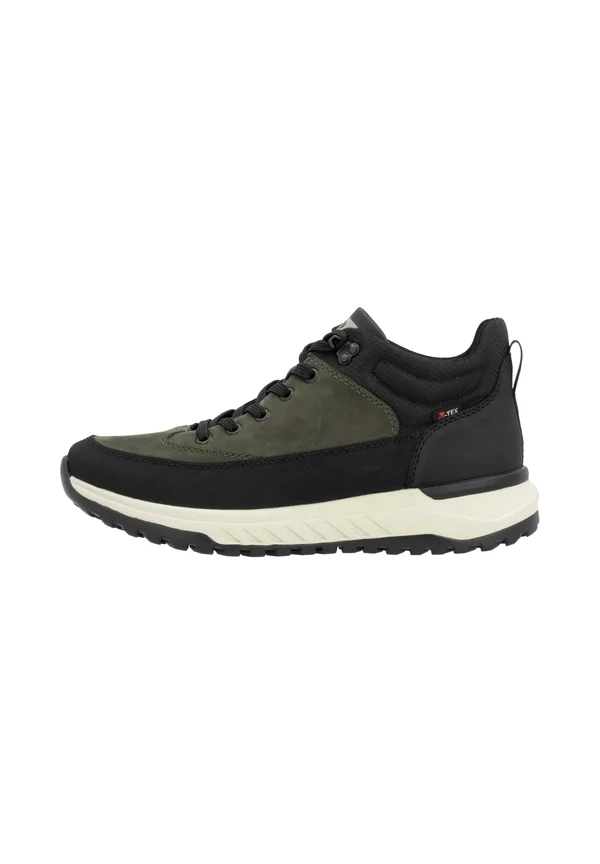 Trainers - khaki schwarz
