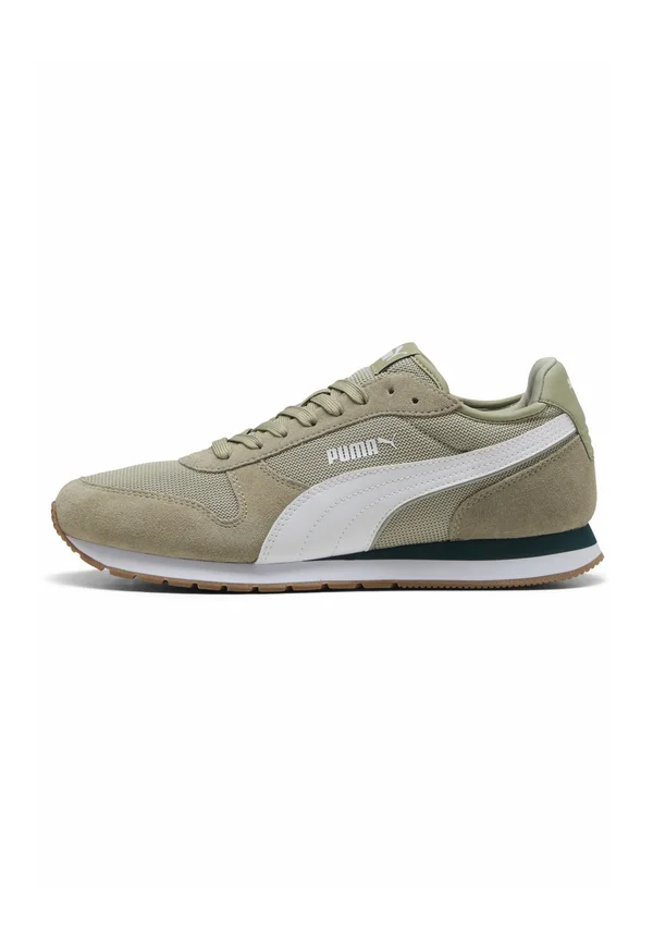 Trainers - lux army- white-gum