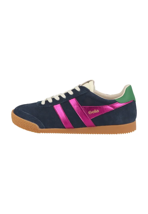 Trainers - navy fuchsia emerald clbek