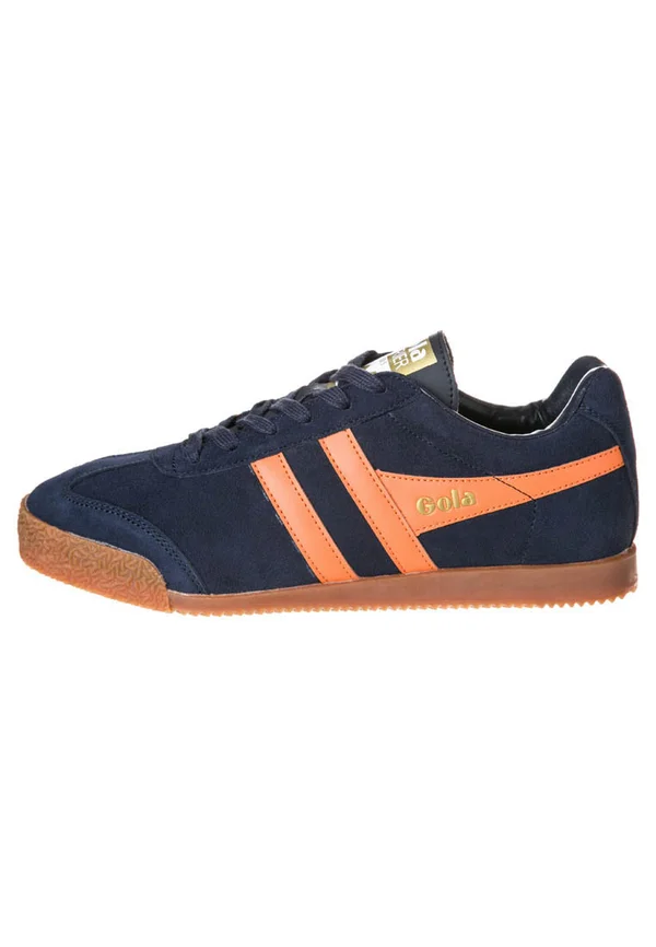 Trainers - navy/ orange