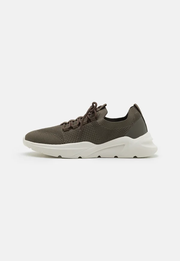 Trainers - olive/white