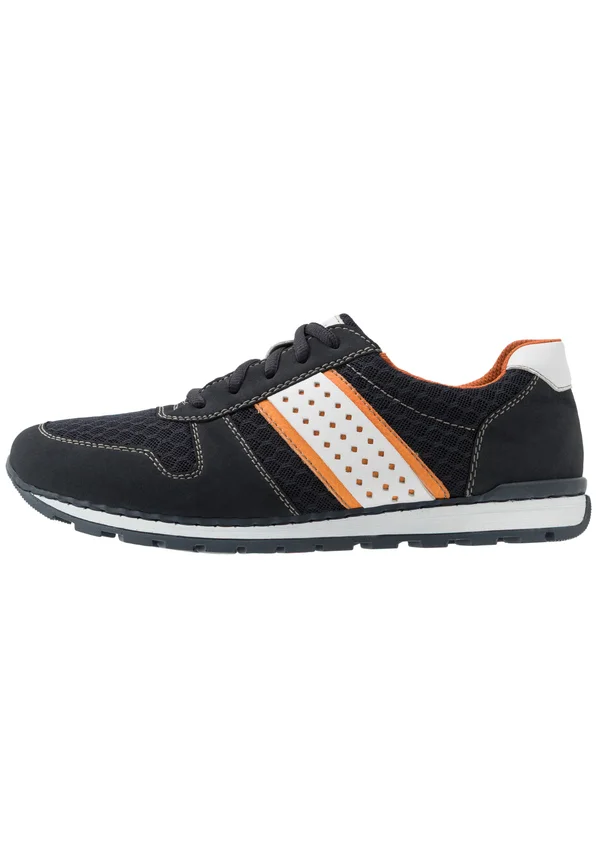 Trainers - pazifik/navy/aperol/weiß