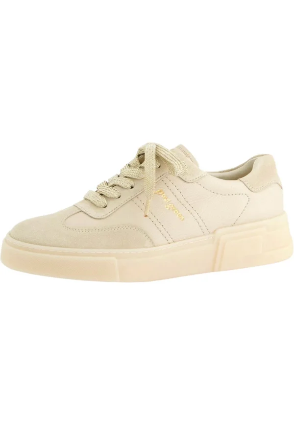 Trainers - s suede m calf ivory biscuit
