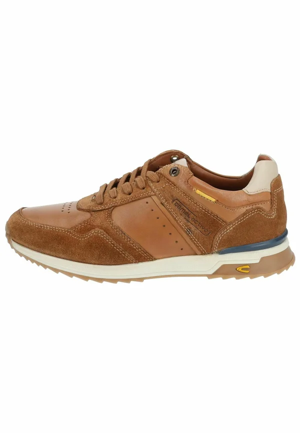Trainers - tan weiss