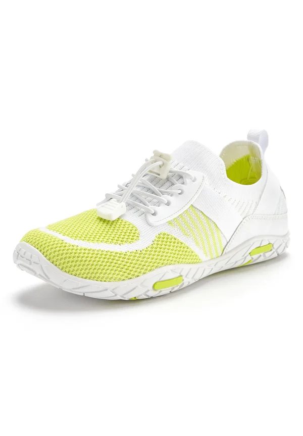 Trainers - weiß lime