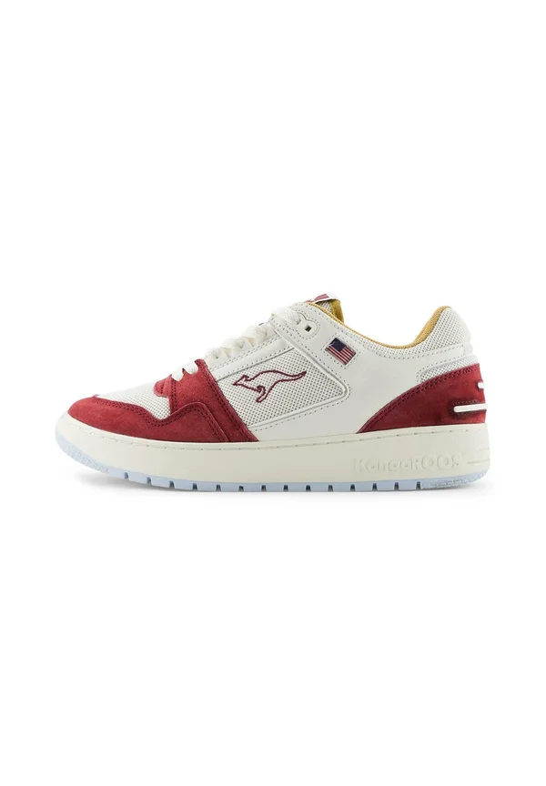 Trainers - weinrot creme