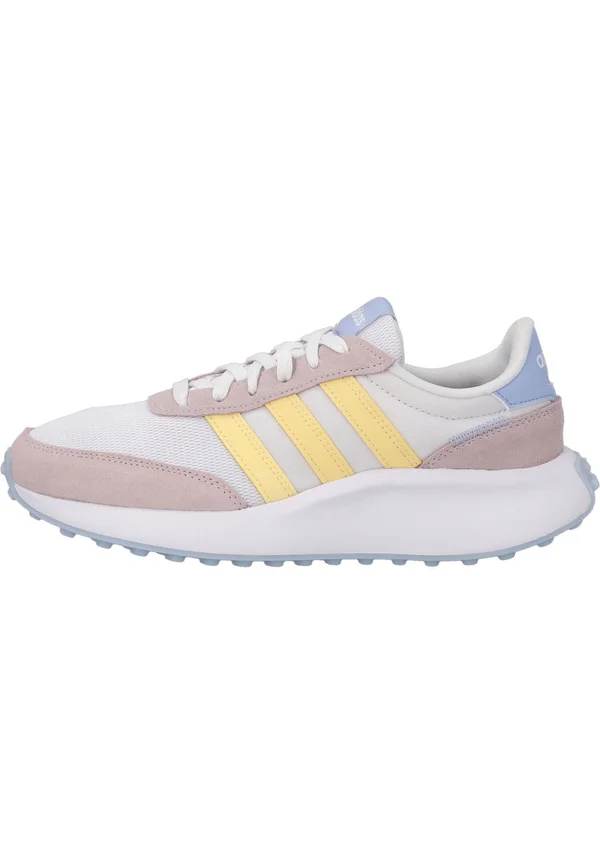 Trainers - white almost yellow almost pin