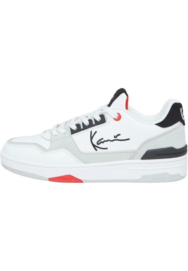 Trainers - white grey red