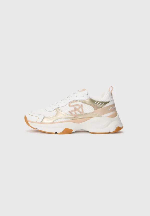 Trainers - white/barely beige/platinum-coloured