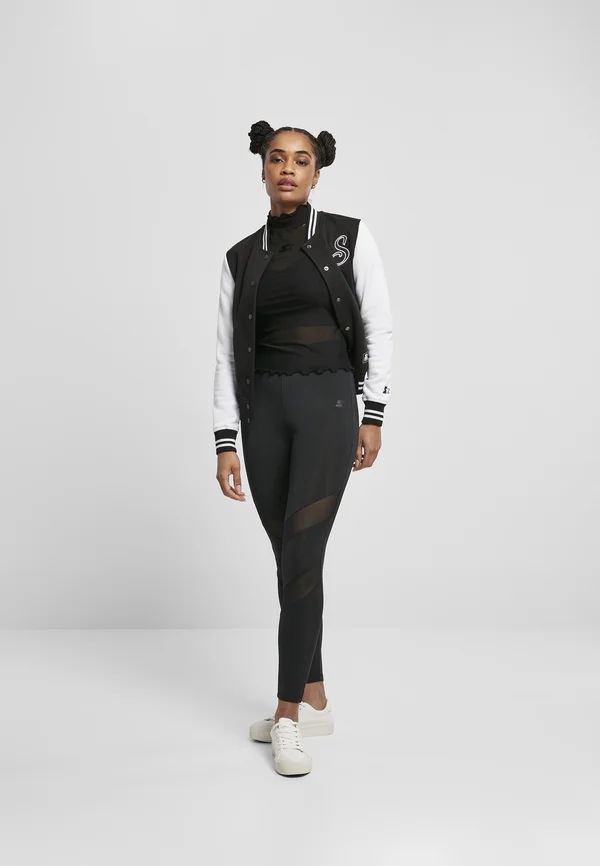 Training jacket - black/white
