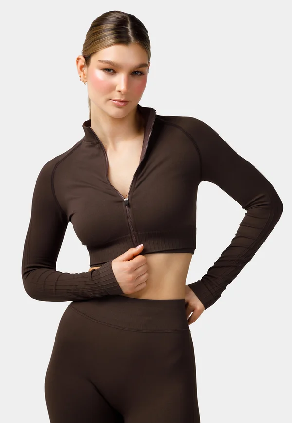 Training jacket - brown