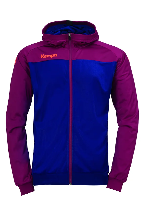Training jacket - deep blau deep rot