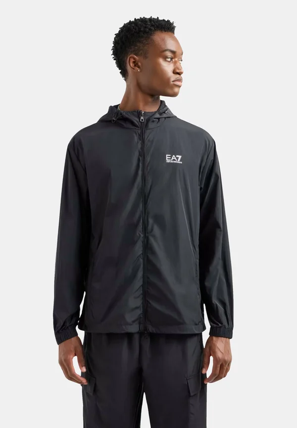 Training jacket - schwarz