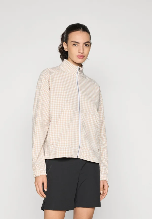 Training jacket - taupe