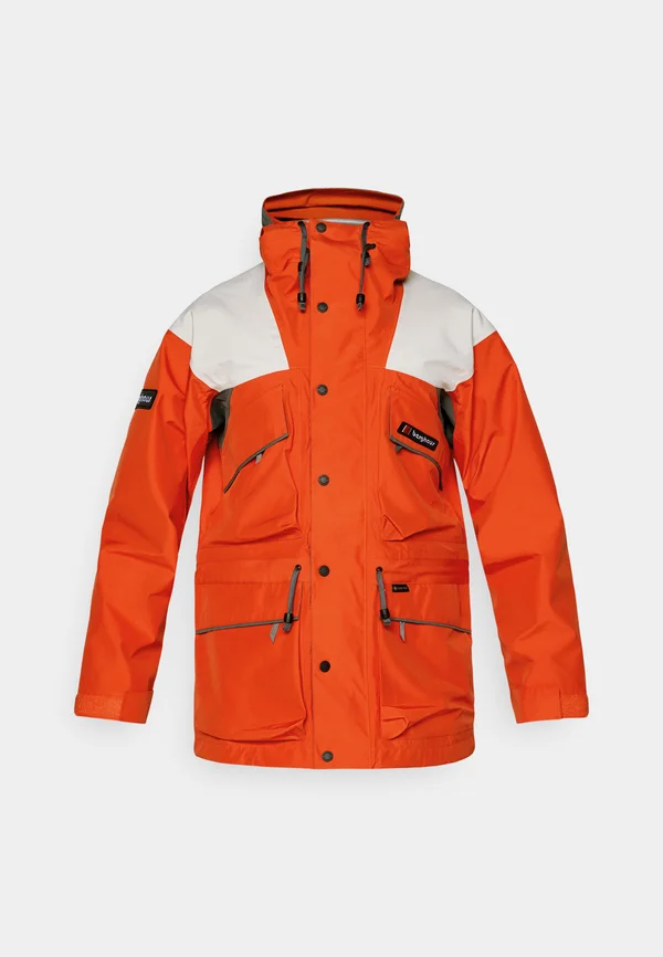TRANGO UNISEX - Hardshell jacket - flame/stone