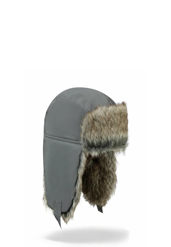 TRAPPER WITH LINING - Headscarf - grey