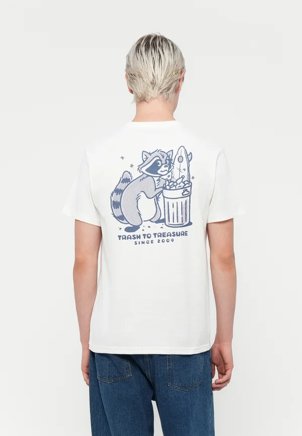 TRASH TO TREASURE - Print T-shirt - white