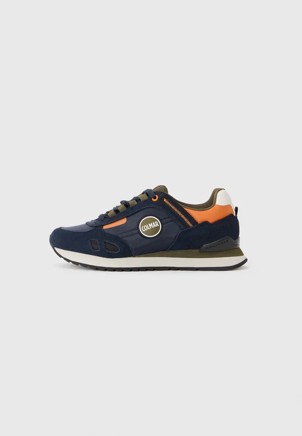 TRAVIS SPORT - Trainers - navy/military green/orange