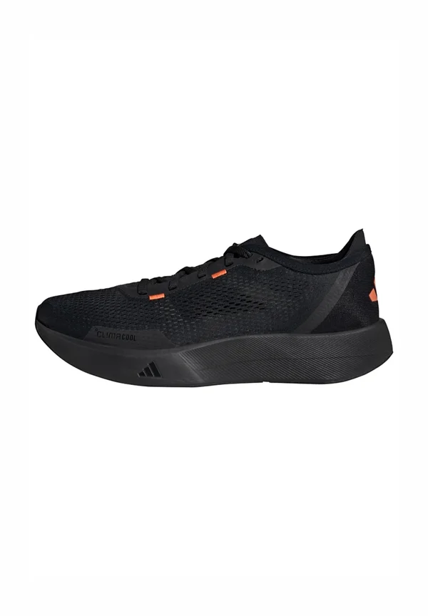 TREADFLOW - Road running shoes - core black impact orange carbon