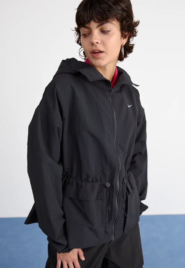 TREND - Summer jacket - black/(white)