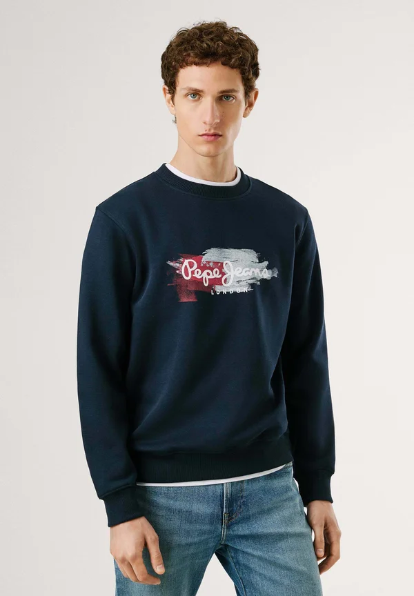 TREY CREW - Sweatshirt - dulwich blue