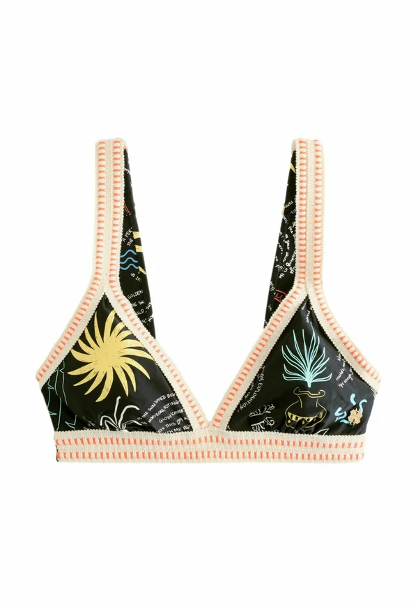 TRIANGLE - Bikini top - black sol de palma