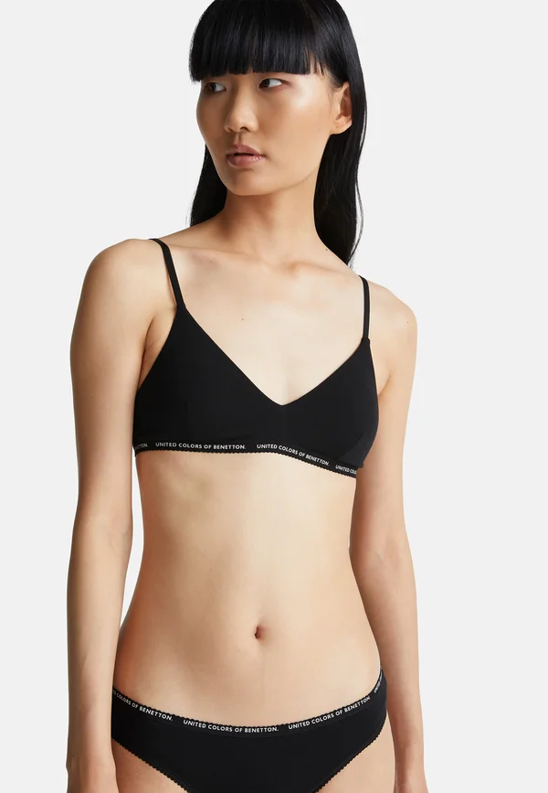 Triangle bra - black